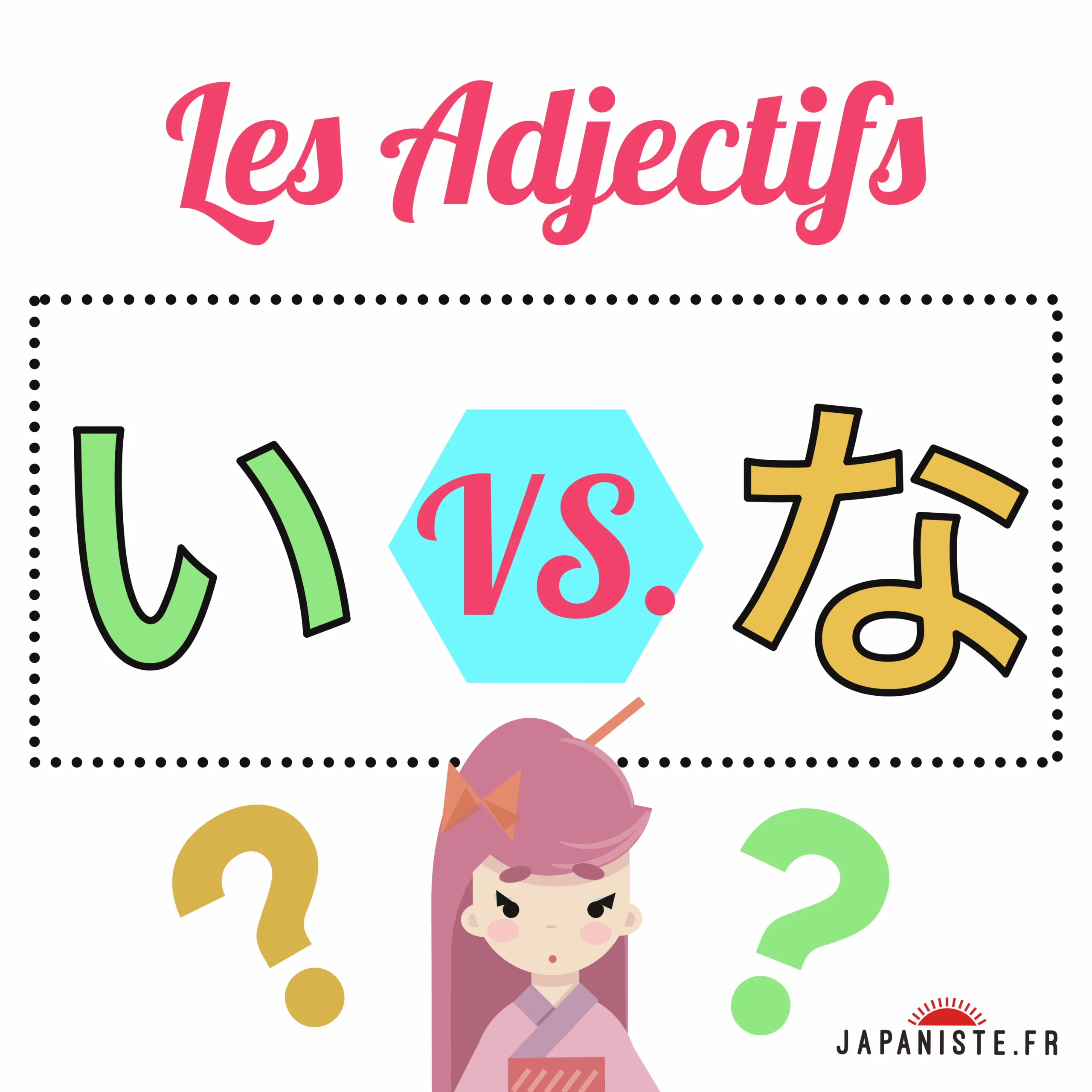 Les adjectifs な [na] et い [i]